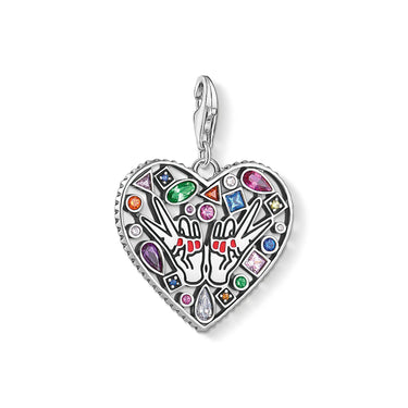 Thomas Sabo Damen Charm-Anhänger Love und Peace 1745-314-7